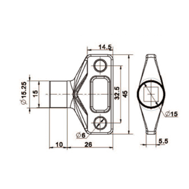 Cheie din plastic tip instrument-3705-4